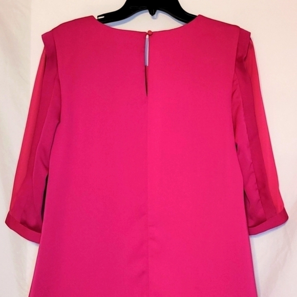 Alton Gray Three Quarter Sleeve Dress - Picture 14 of 16